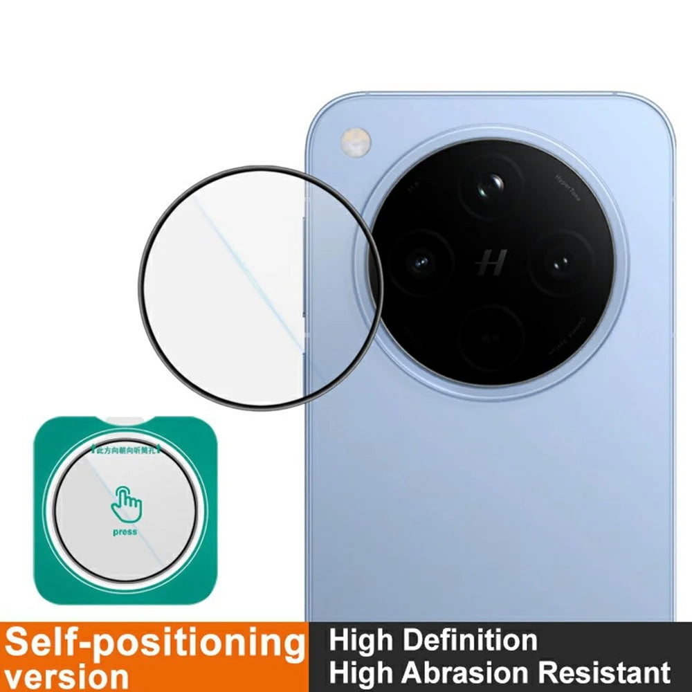 IMAK For Oppo Find X8 5G Camera Lens Protector Tempered Glass Lens Film with Self-Positioning Frame - 3