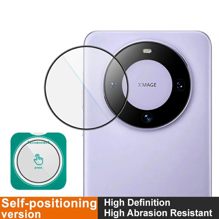 IMAK For Huawei Mate 60 Camera Lens Protector Tempered Glass Lens Film with Self-Positioning Frame - 3