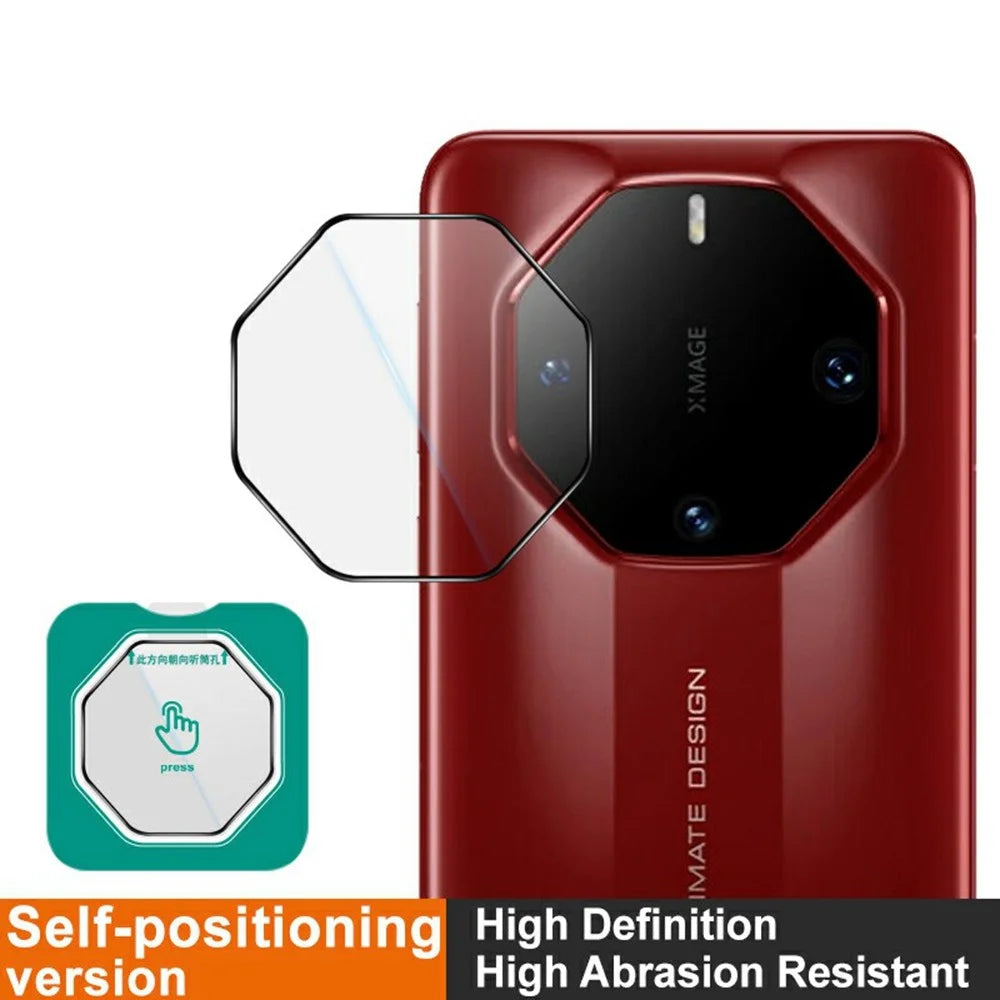 IMAK For Huawei Mate 60 RS Ultimate Camera Lens Protector Tempered Glass Lens Film with Self-Positioning Frame - 3