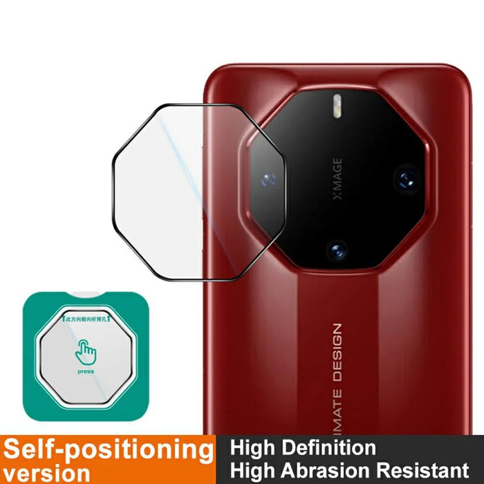 IMAK For Huawei Mate 60 RS Ultimate Camera Lens Protector Tempered Glass Lens Film with Self-Positioning Frame - 3