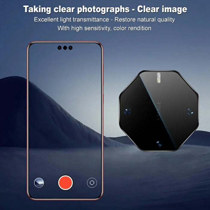 IMAK For Huawei Mate 60 RS Ultimate Camera Lens Protector Tempered Glass Lens Film with Self-Positioning Frame - 4