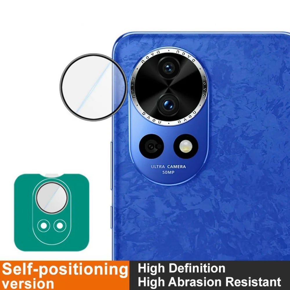 IMAK For Huawei nova 12 Pro 5G / nova 12 Ultra 5G Camera Lens Protector Tempered Glass Lens Film with Self-Positioning Frame - 3