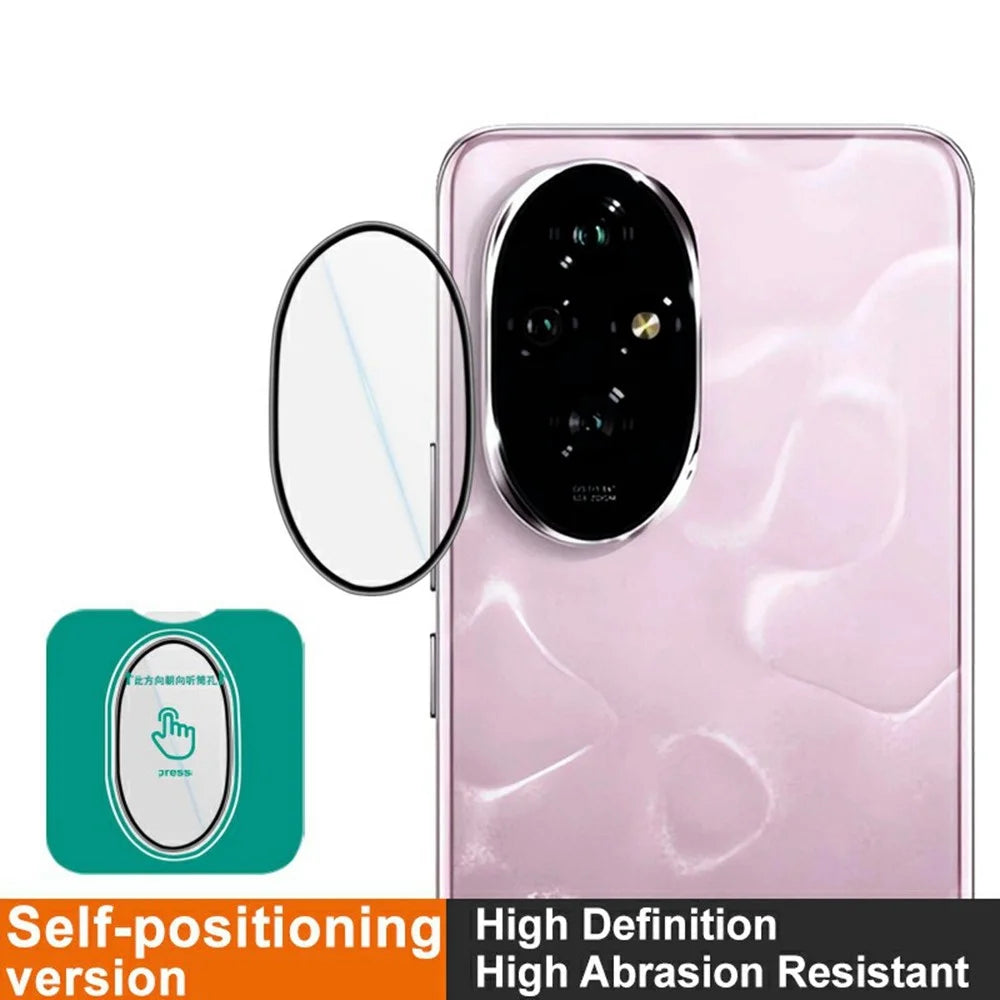IMAK For Honor 200 5G Camera Lens Protector Tempered Glass Lens Film with Self-Positioning Frame - 3