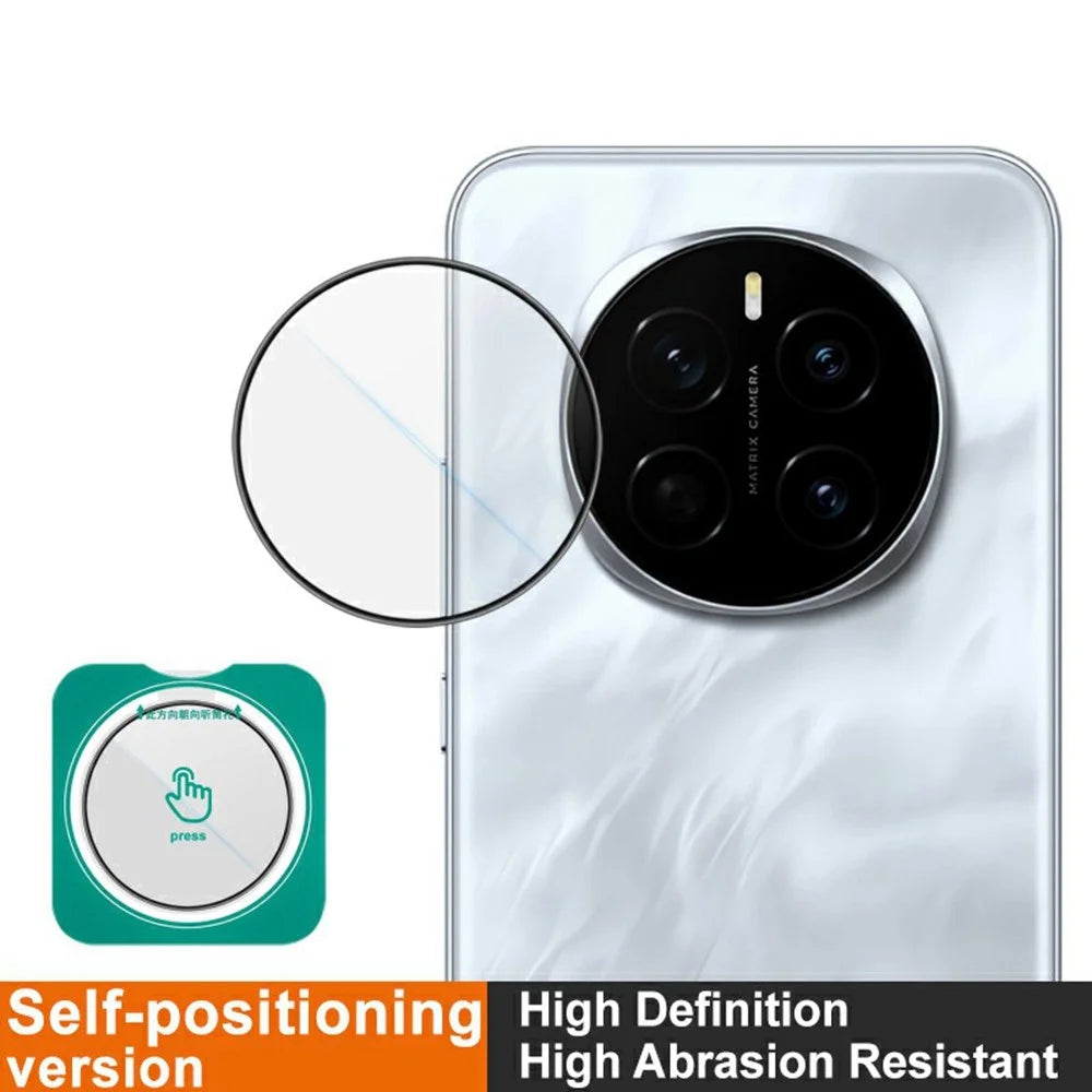 IMAK For Honor Magic7 5G Camera Lens Protector Tempered Glass Lens Film with Self-Positioning Frame - 3