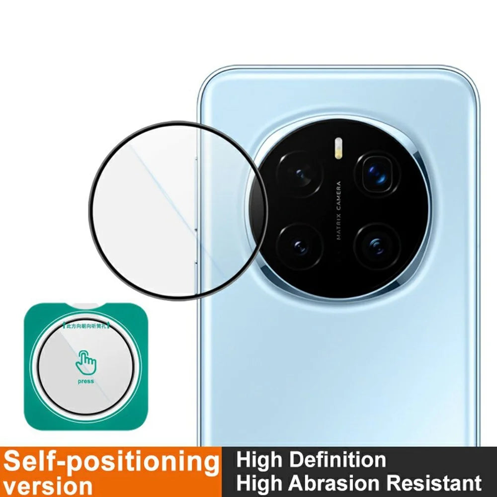 IMAK For Honor Magic7 Pro 5G Camera Lens Protector Tempered Glass Lens Film with Self-Positioning Frame - 3