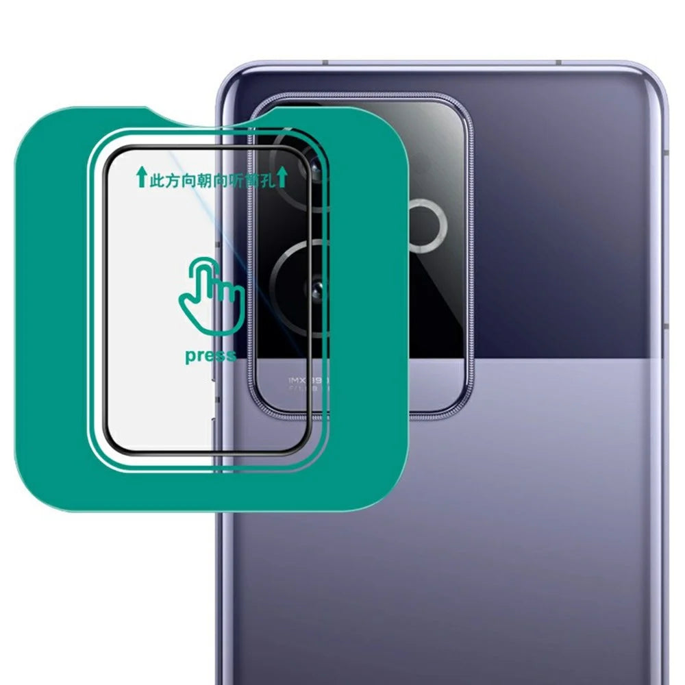 IMAK For Realme GT 6 5G Camera Lens Protector Tempered Glass Lens Film with Self-Positioning Frame - 1