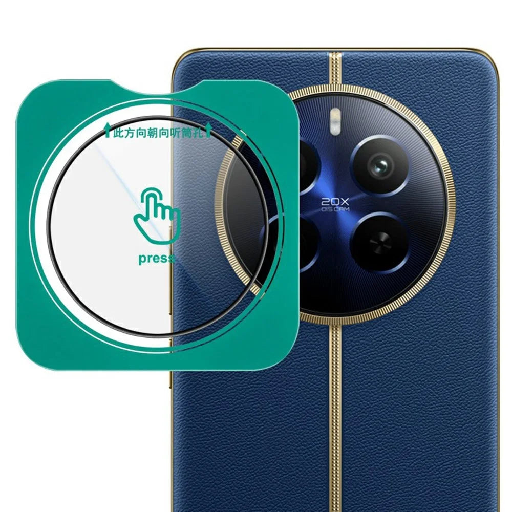 IMAK For Realme 12 Pro 5G / 12 Pro+ 5G / 12 Pro Ultra Camera Lens Protector Tempered Glass Lens Film with Self-Positioning Frame - 1