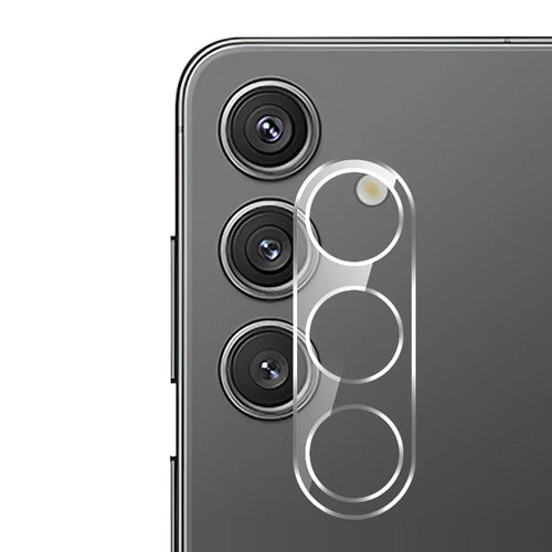 For Samsung Galaxy S25 Camera Lens Protector Arc Edge Clear Tempered Glass Film - 1