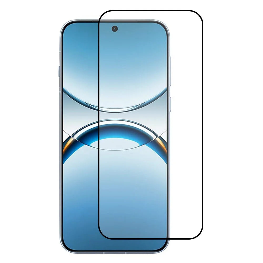 For Oppo Find X8 5G Screen Protector Silk Printing Full Glue Tempered Glass Screen Film - 1