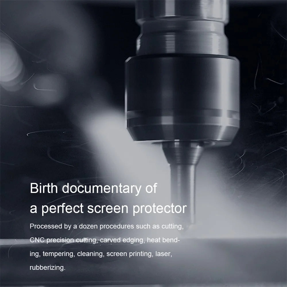 NILLKIN 3D CP+MAX For iPhone 16 Pro Max Screen Protector Full Coverage Anti Explosion AGC Glass Film - 4