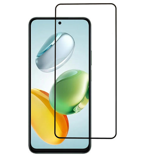 For Honor X7c 5G / X7c 4G / 200 Smart 5G Screen Protector Silk Printing Full Glue Tempered Glass Screen Film - 1
