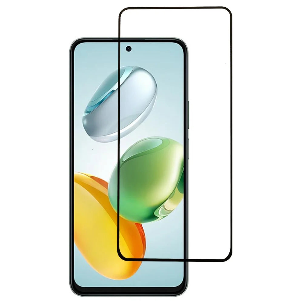 For Honor X7c 5G / X7c 4G / 200 Smart 5G Silk Printing Full Screen Protector Full Glue HD Clear Film - 1