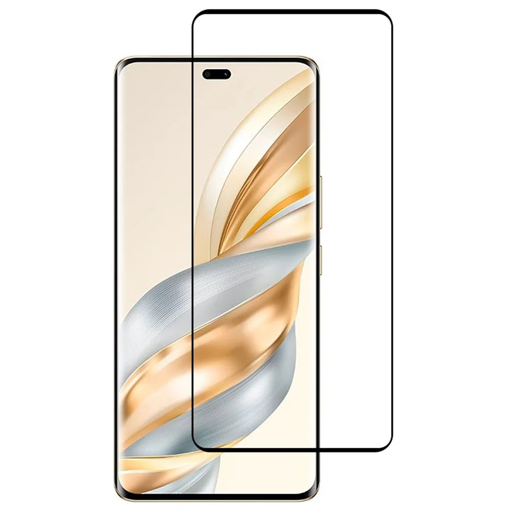 For Honor Magic7 Lite 5G / X9c 5G / X60 Pro 5G Silk Printing Screen Protector 3D High Aluminum-Silicon Glass Film - 1