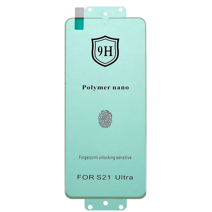 For Samsung Galaxy S21 Ultra 5G Curved Screen Protector Ceramic Silicon Carbide Full Cover Anti-explosion Film - 3