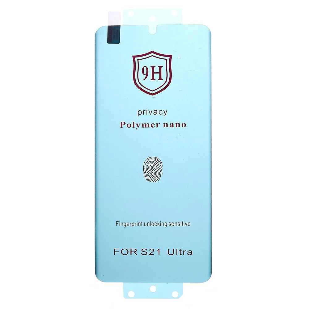 For Samsung Galaxy S21 Ultra 5G Anti-Spy Screen Protector Full Covering Ceramic Screen Protective Film - 3