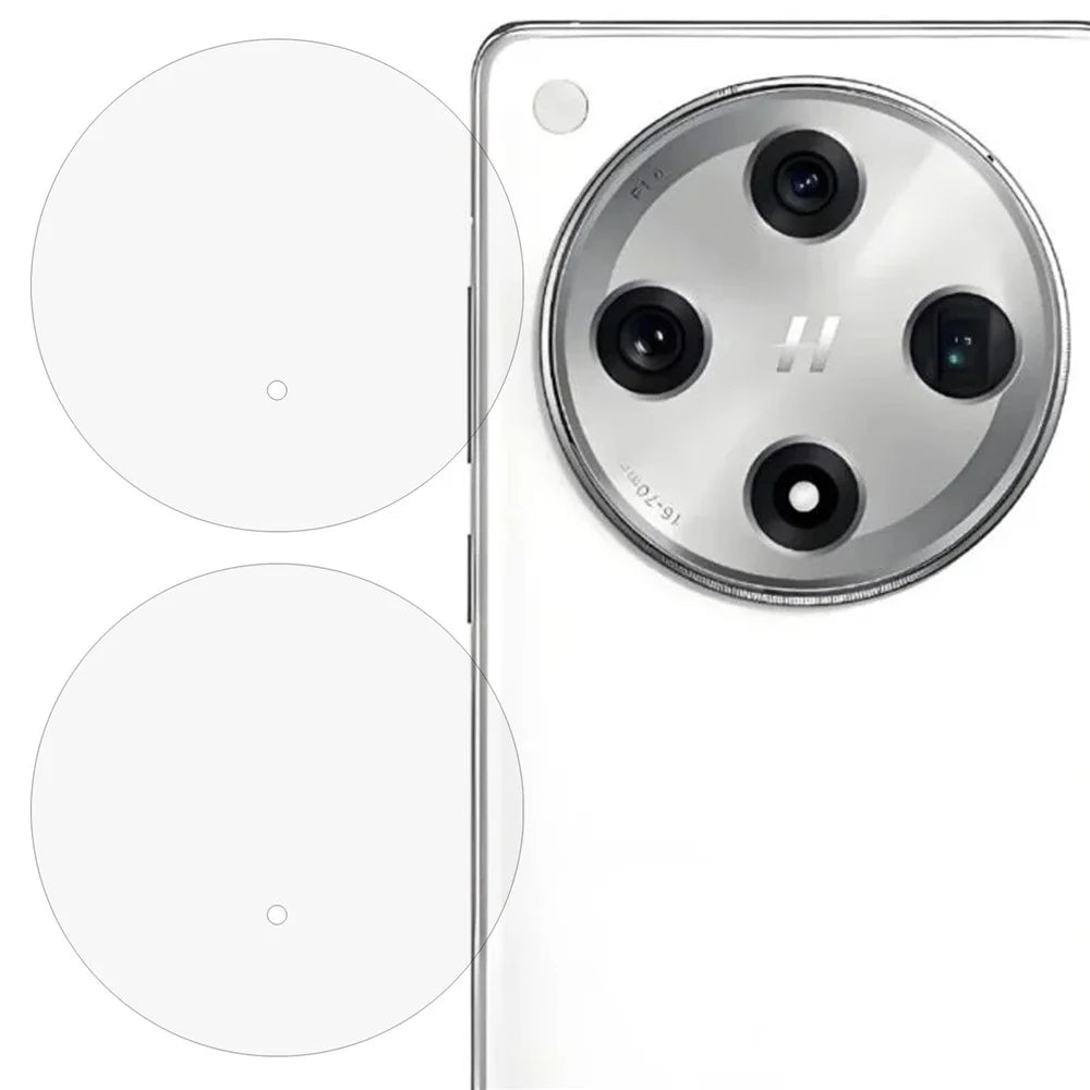 2PCS For Oppo Find X8 5G Camera Lens Protector 2.5D Tempered Glass Lens Film - 1