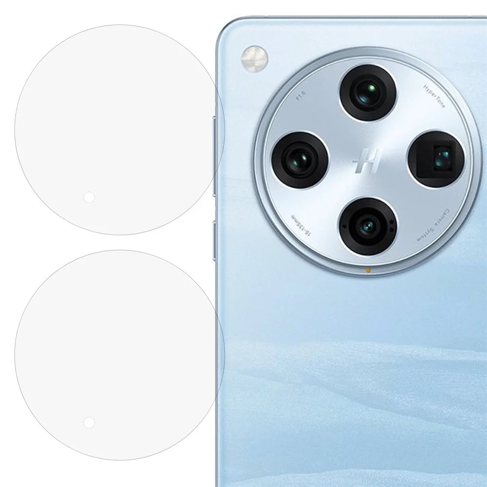 2Pcs For Oppo Find X8 Pro 5G Camera Lens Protector Silk Printing Tempered Glass Rear Lens Film - 1