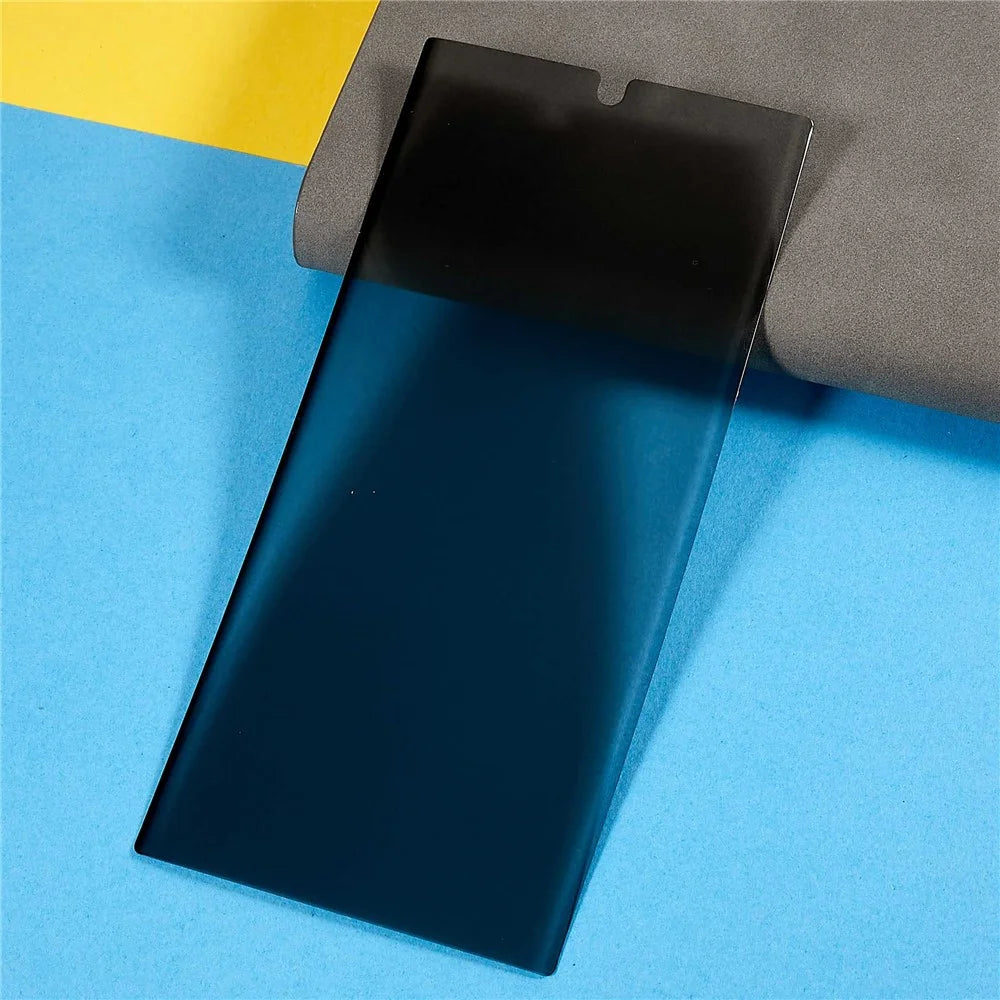 For Samsung Galaxy S22 Ultra 5G Anti-spy Curved Screen Protector Ceramic Silicon Carbide Full Cover Ultra Clear Film - 5