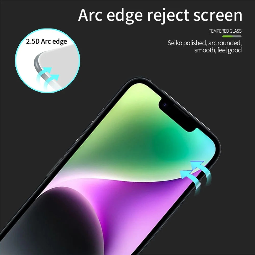 MOFI JK Series-1 for iPhone 17e / 16e Screen Protector Anti-Explosion 9H Hardness Full Cover Screen Film - 6