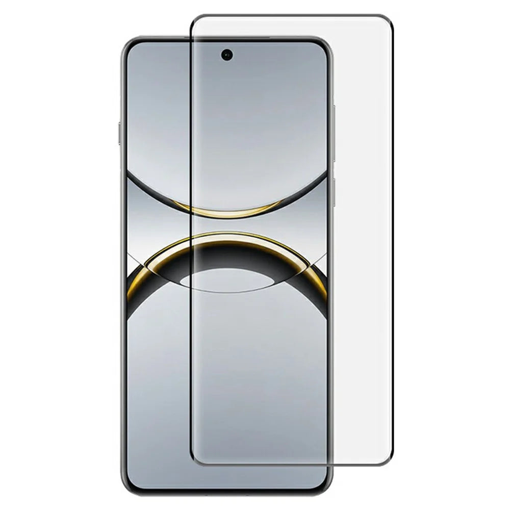 RURIHAI For Oppo Find X8 Pro 5G High Aluminium-Silicon Glass Phone Screen Protector 3D Curved Side Glue Film - 1