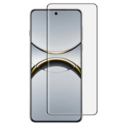 RURIHAI For Oppo Find X8 Pro 5G High Aluminium-Silicon Glass Phone Screen Protector 3D Curved Side Glue Film - 1