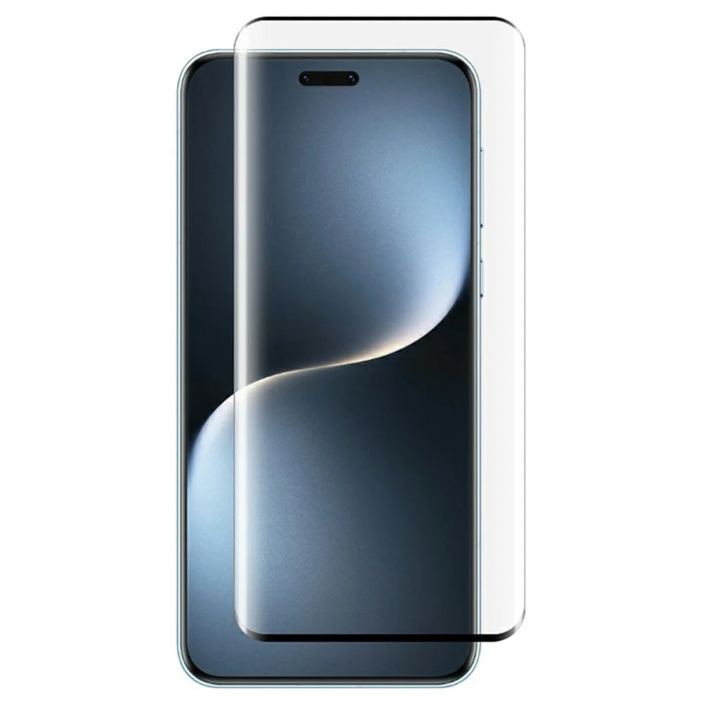 RURIHAI For Honor Magic7 Pro 5G High Aluminium-Silicon Glass Phone Screen Protector 3D Curved Side Glue Film - 1