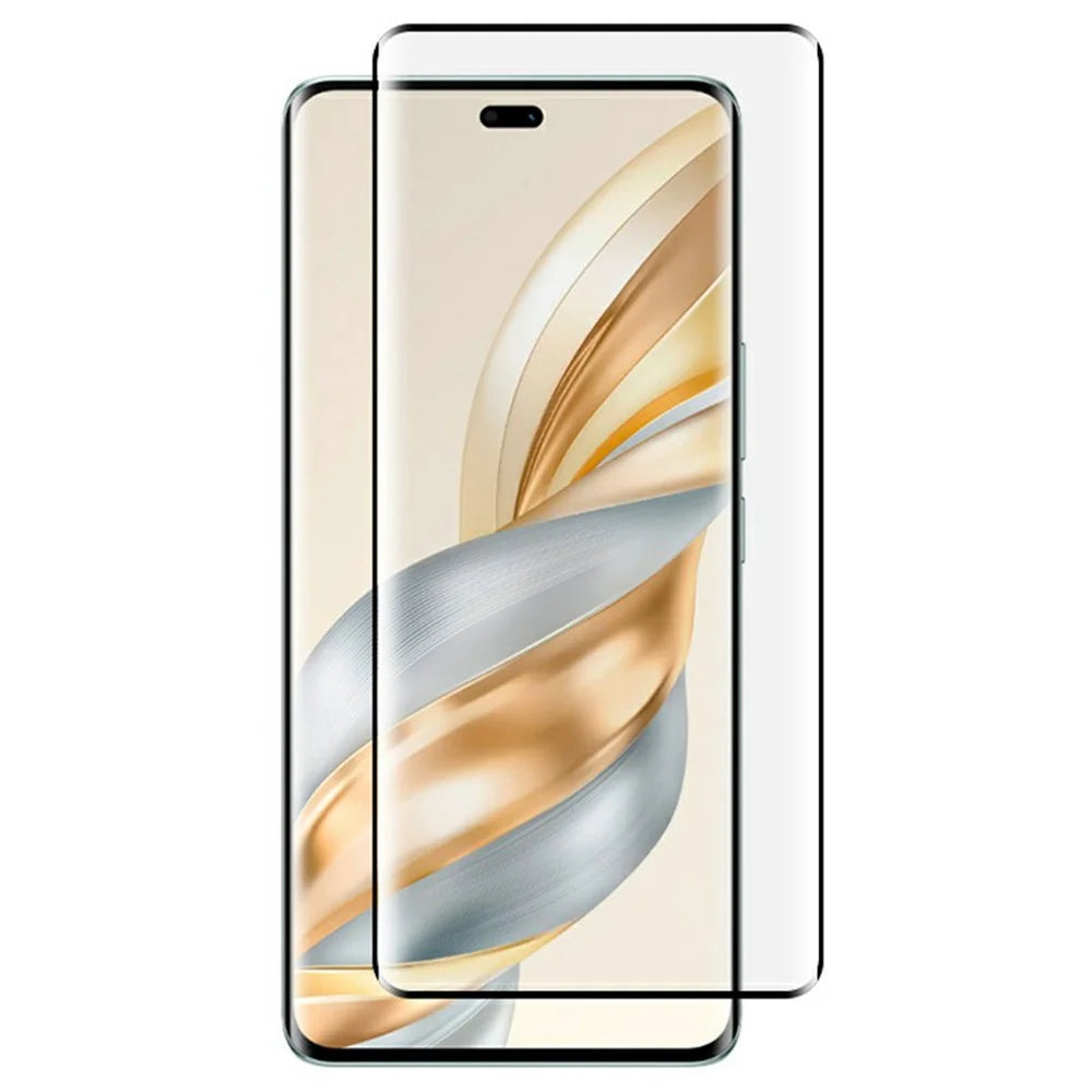 RURIHAI For Honor Magic7 Lite 5G / X9c 5G / X60 Pro 5G High Aluminium-Silicon Glass Phone Screen Protector 3D Curved Side Glue Film - 1