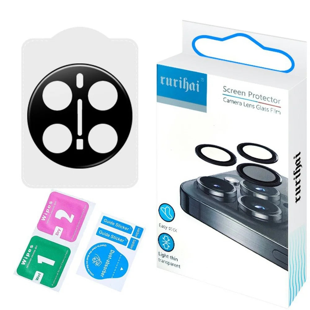 RURIHAI For Honor Magic7 Pro 5G Lens Protector AR Ultra Clear High Aluminium-Silicon Glass Film - 4