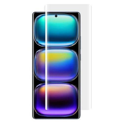 RURIHAI For Infinix Hot 50 Pro 4G Screen Protector 3D UV Glue High Aluminum-Silicon Glass Film - 1