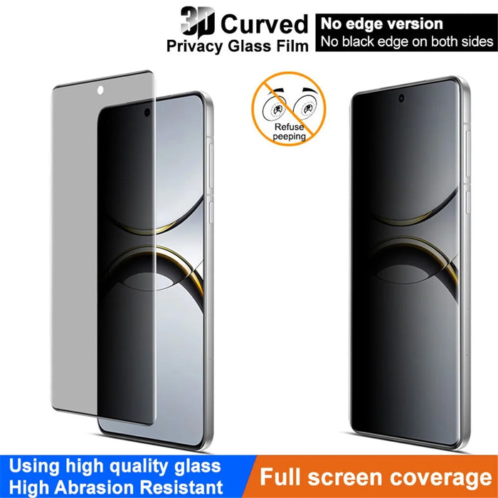 IMAK For Oppo Find X8 Pro 5G Anti-Spy Tempered Glass Screen Protector (No Edge Version) - 4