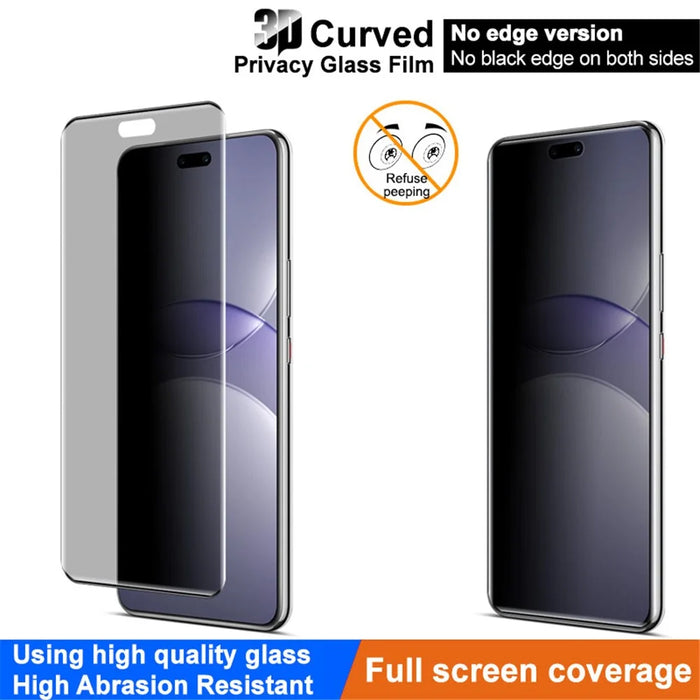 IMAK For Huawei nova 13 Pro 5G Anti-Spy Tempered Glass Screen Protector (No Edge Version) - 4