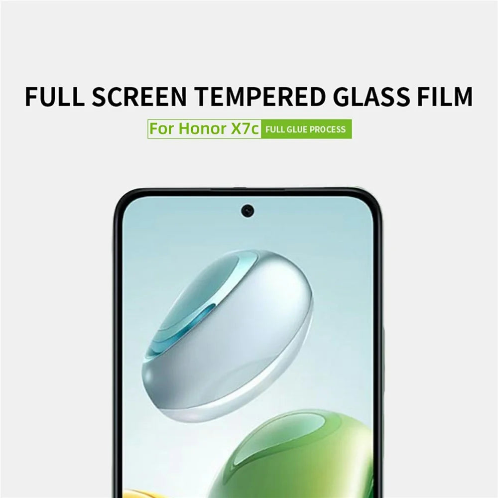 PINWUYO JK Series-2 for Honor X7c 5G / X7c 4G / 200 Smart 5G High Aluminium-Silicon Glass Film 9H Full Screen Protector - 3