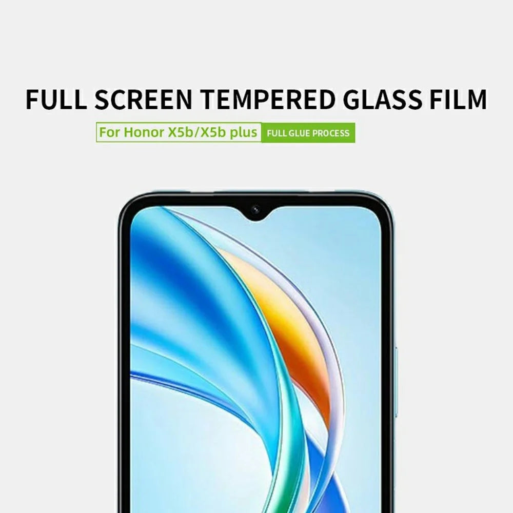 PINWUYO JK Series-2 for Honor X5b Plus / X5b High Aluminium-Silicon Glass Film 9H Full Screen Protector - 3