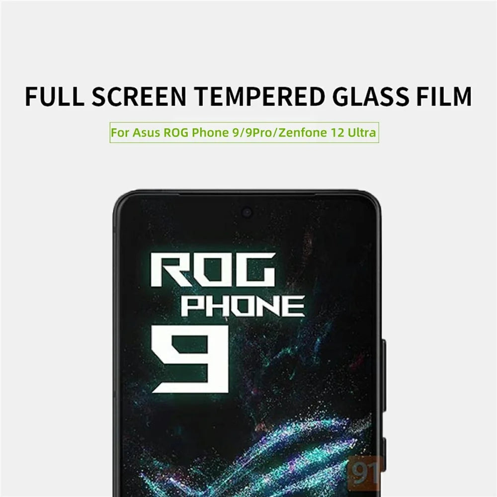 MOFI JK Series-1 Screen Protector for Asus Zenfone 12 Ultra 5G / ROG Phone 9 Pro 5G / Phone 9 5G Anti-Explosion 9H Hardness Full Cover Screen Film - 3