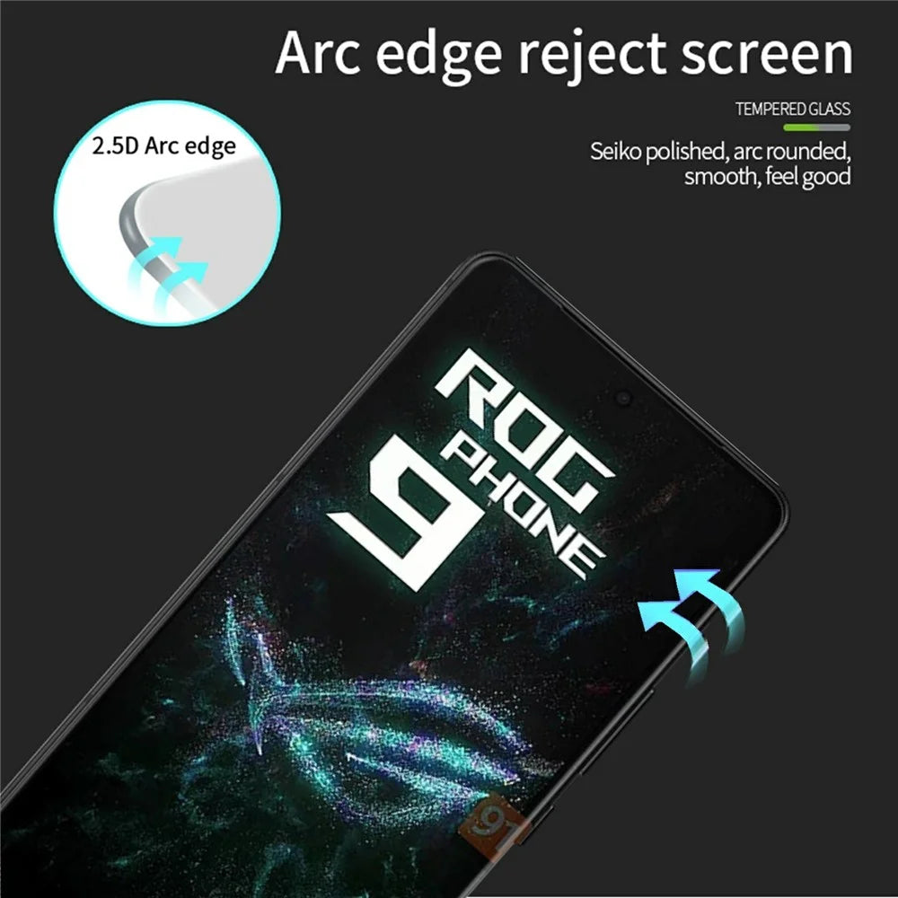 MOFI JK Series-1 Screen Protector for Asus Zenfone 12 Ultra 5G / ROG Phone 9 Pro 5G / Phone 9 5G Anti-Explosion 9H Hardness Full Cover Screen Film - 6