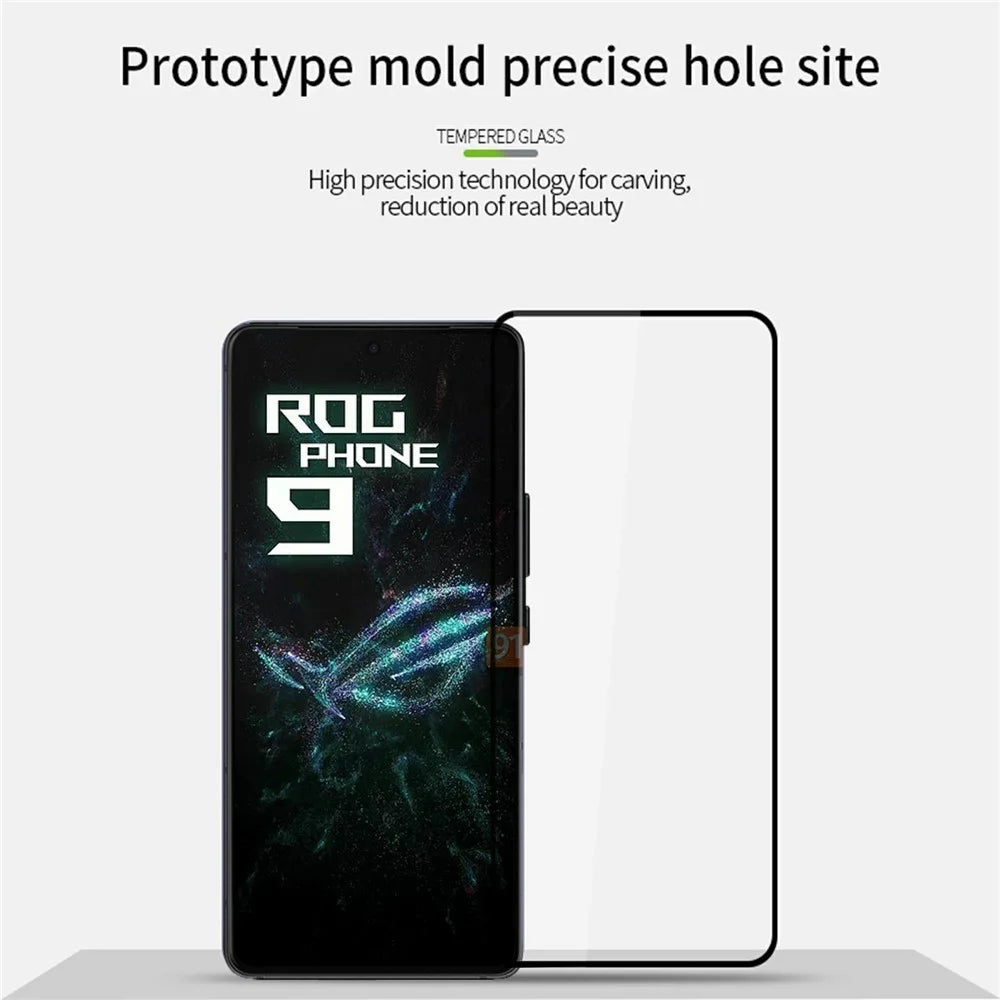 PINWUYO JK Series-2 Full Screen Protector for Asus Zenfone 12 Ultra 5G / ROG Phone 9 Pro 5G / Phone 9 5G High Aluminium-Silicon Glass 9H Film - 7