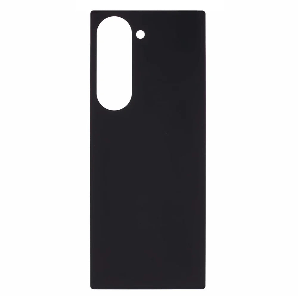 For Samsung Galaxy Z Fold6 5G Back Protector Silk Printing Full Glue Complete Cover Tempered Glass Film - Black - 2