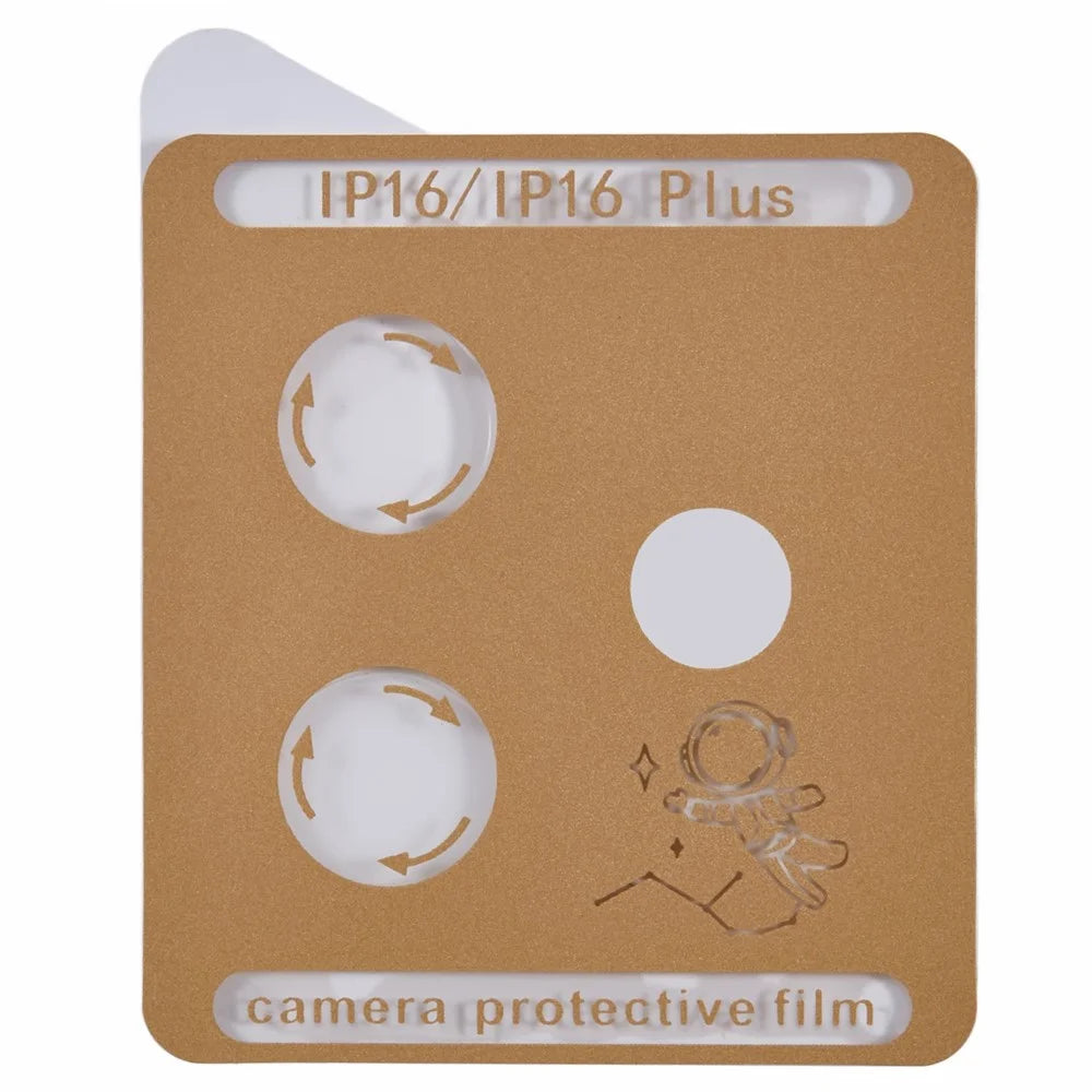 For iPhone 16 / 16 Plus Camera Lens Protector Tempered Glass Lens Film Precise Positioning Easy Installation - 2