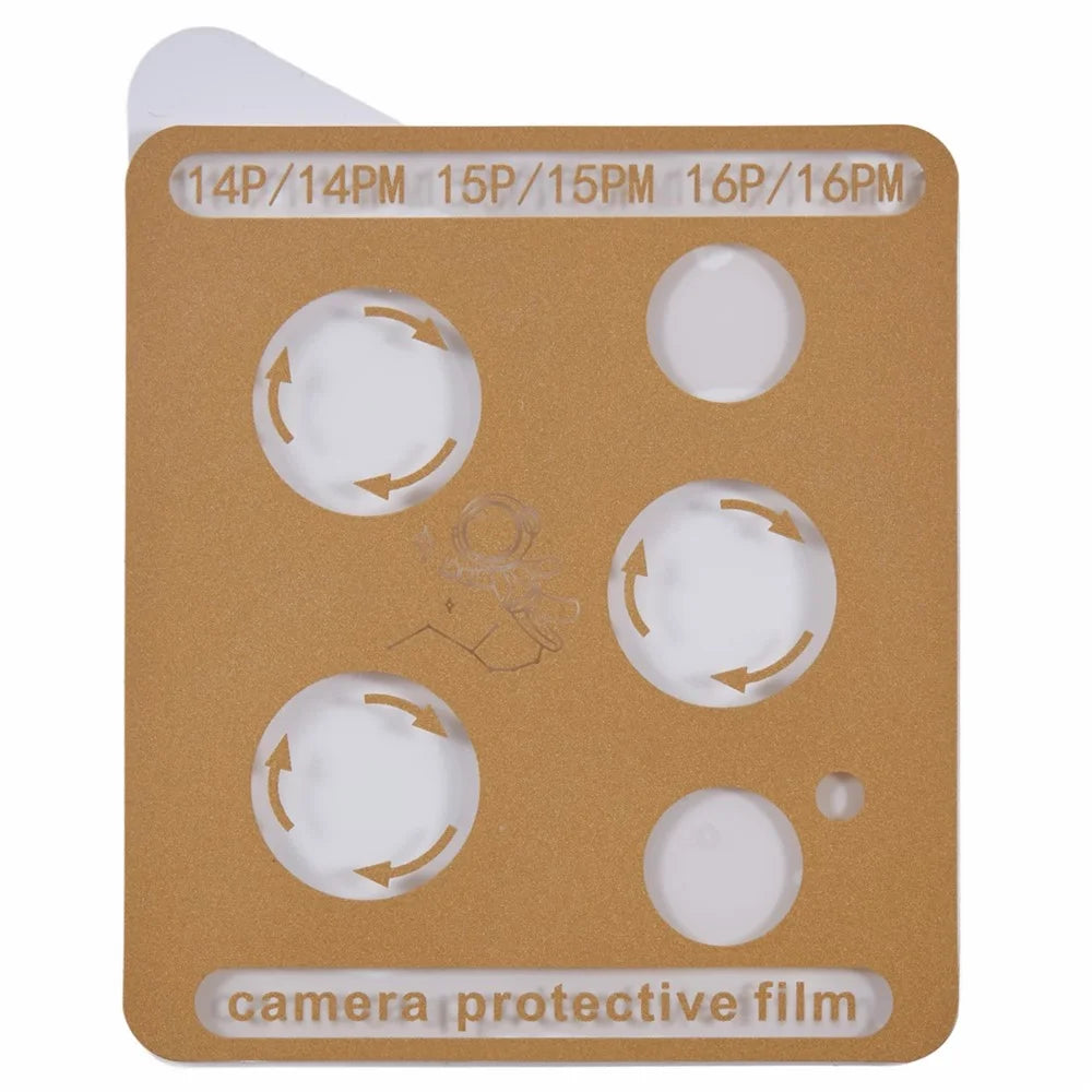Camera Lens Protector For iPhone 16 Pro / 16 Pro Max / 15 Pro / 15 Pro Max / 14 Pro / 14 Pro Max Tempered Glass Lens Film Precise Positioning Easy Installation - 2