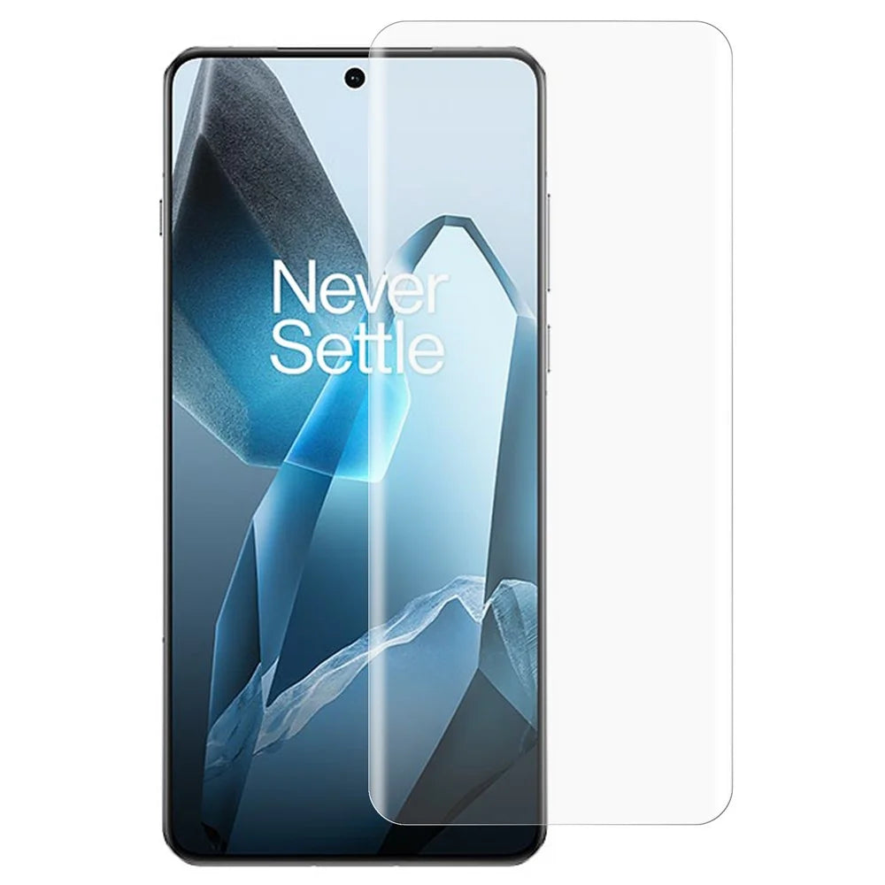 For vivo X200 Ultra 5G / OnePlus 13 Tempered Glass Screen Protector UV Liquid Curved Screen Film Support Fingerprint Unlock - 1