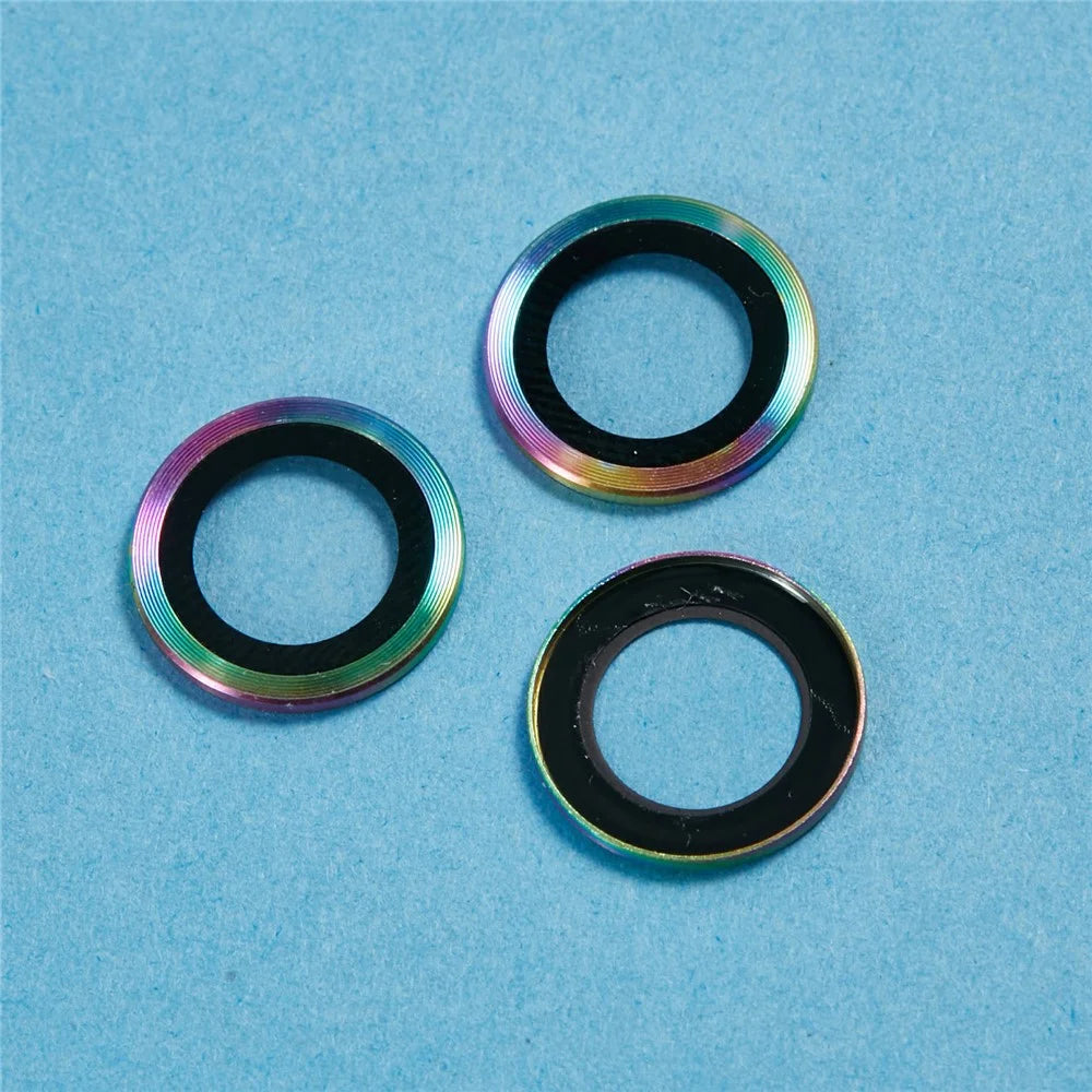 For Samsung Galaxy S25+ Camera Lens Protector Set Electroplating Metal + Tempered Glass Individual Lens Film - Colorful - 4