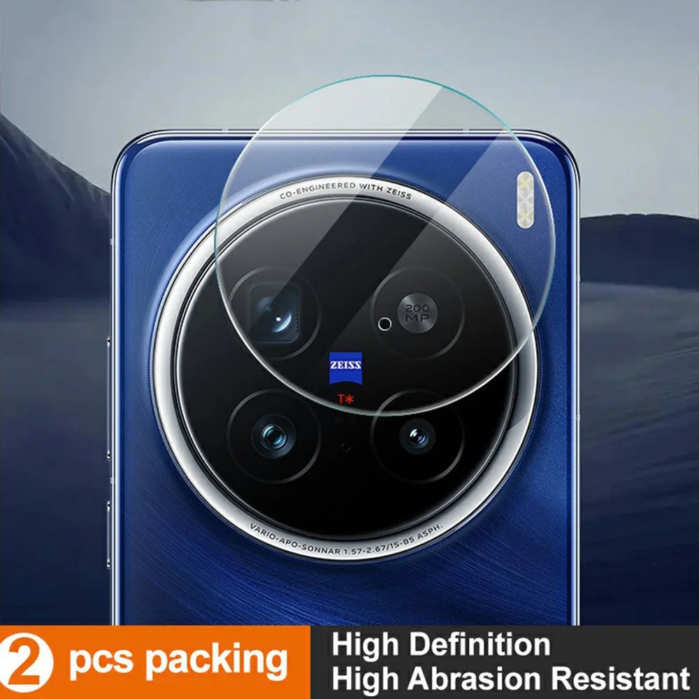 IMAK 2Pcs / Set For vivo X200 Pro 5G Camera Lens Protector Ultra Clear Tempered Glass Lens Film - 2