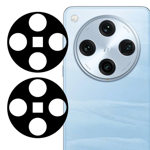 2Pcs For Oppo Find X8 Pro 5G Camera Lens Protector Silk Printing Tempered Glass Rear Lens Film - 1