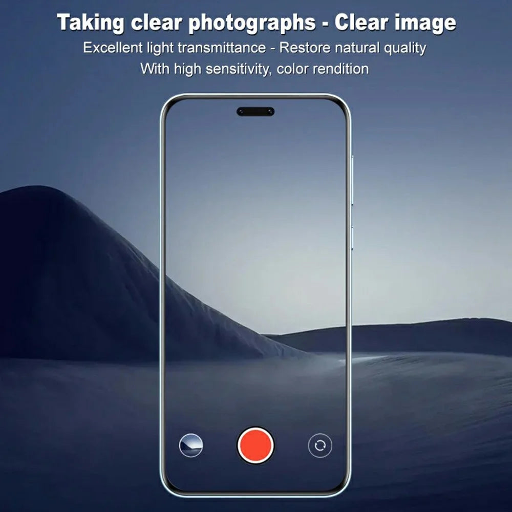 IMAK 2Pcs / Set For Honor Magic7 Pro 5G Camera Lens Protector Ultra Clear Tempered Glass Lens Film - 3