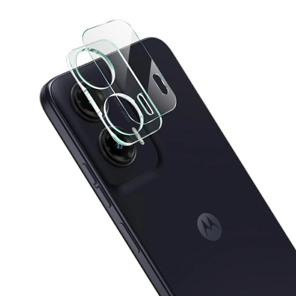 IMAK For Motorola Moto G35 5G Tempered Glass Camera Lens Protector + Acrylic Lens Cap - 1