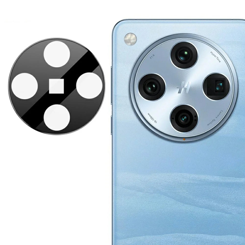 IMAK For Oppo Find X8 Pro 5G Camera Lens Protector Tempered Glass HD Clear Lens Film (Black Version) - 1