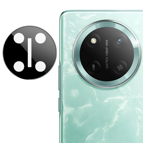IMAK For Honor Magic7 Lite 5G / X9c 5G / X60 Pro 5G Camera Lens Protector Tempered Glass HD Clear Lens Film (Black Version) - 1