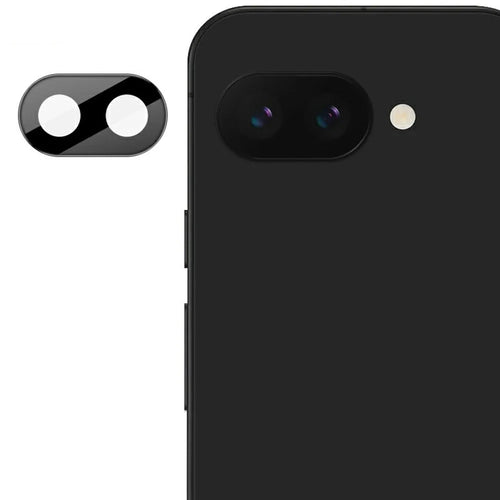 IMAK For Google Pixel 9a Camera Lens Protector Tempered Glass HD Clear Lens Film (Black Version) - 1