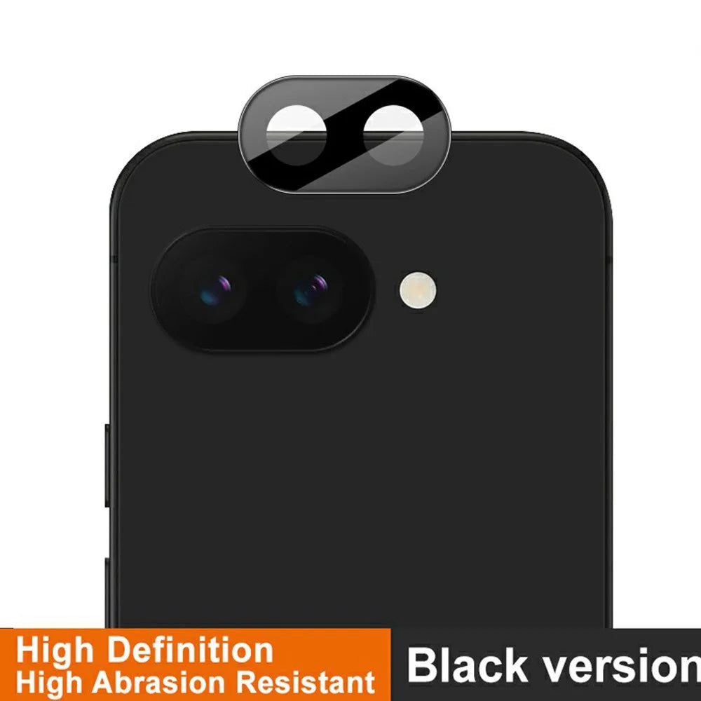 IMAK For Google Pixel 9a Camera Lens Protector Tempered Glass HD Clear Lens Film (Black Version) - 2