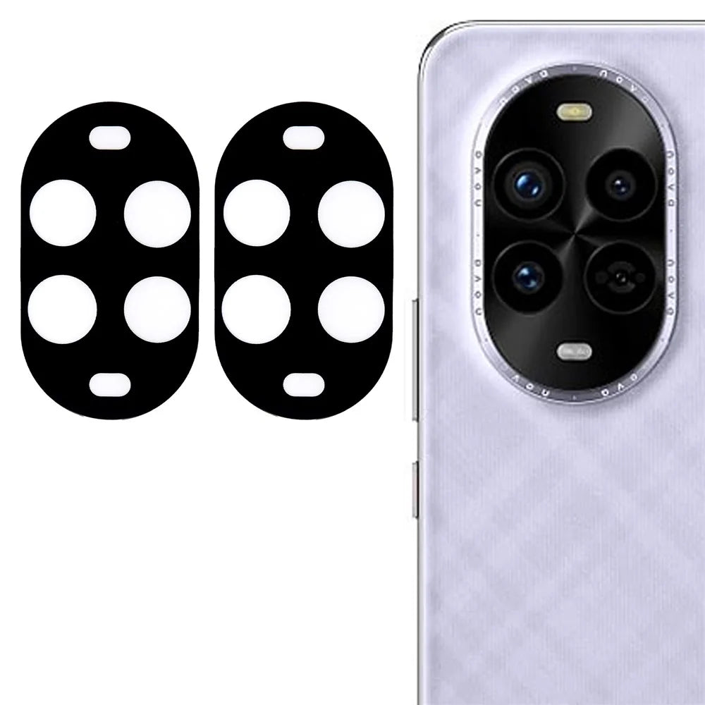 2Pcs For Huawei nova 13 Pro 5G Camera Lens Protector Silk Printing Tempered Glass Rear Lens Film - 1